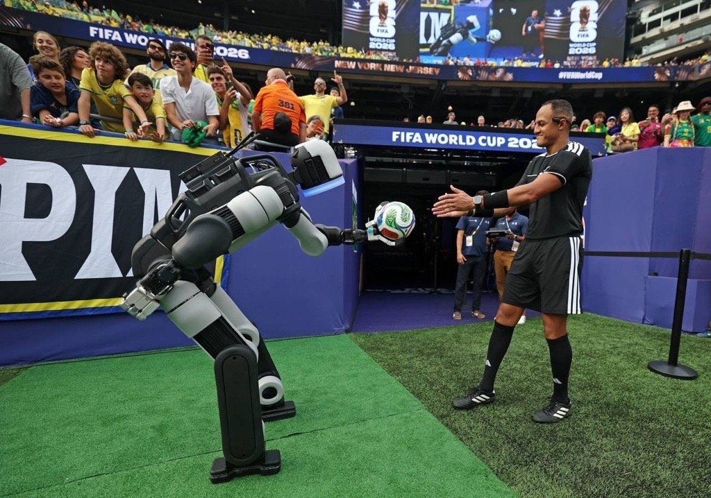 Hyundai Motor traz robô humanoide Atlas para a Copa do Mundo FIFA 2026™ na primeira integração robótica em ambiente de partida ao vivo