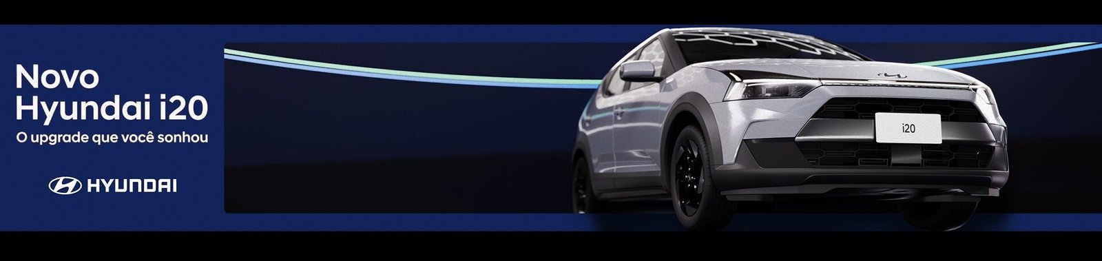 Novo Hyundai i20 é destaque no maior telão de LED da América Latina, em Brasília (DF)